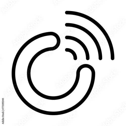4G Line Vector Icon Design