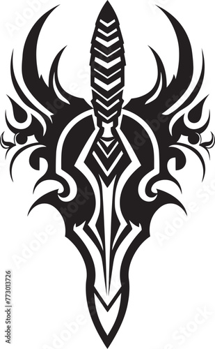 Sorcerers Slasher Axe Emblem Graphic Valkyries Vengeance Battle Axe Logo Icon