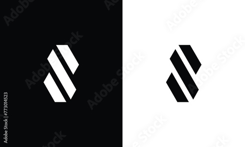 letter S logo design vector template