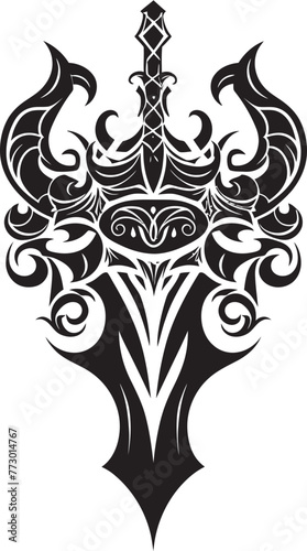 Mythic Mayhem Battle Axe Graphic Symbol Realms Ravager Fantasy Axe Emblem