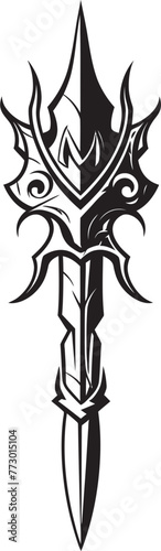 Celestial Cleave Fantasy Sword Logo Runeblade Reverie Sword Icon Design