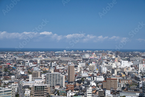 米子市街地の眺め（鳥取県米子市） photo