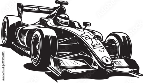Turbo Thrust Car Icon Design Racing Reverie Formula One Logo Icon