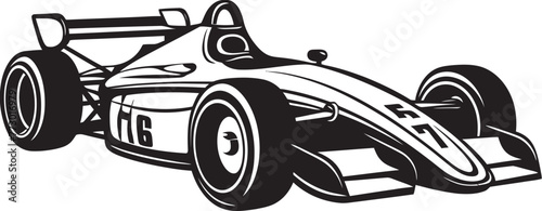 Motorsport Melody Formula One Icon Emblem Racing Rapture Car Logo Design