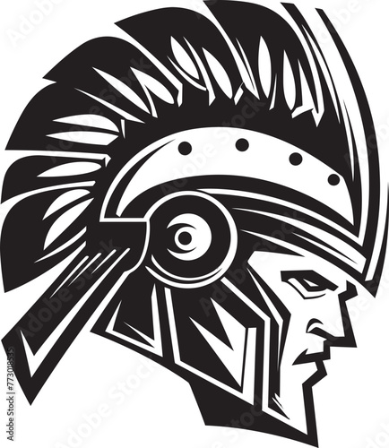 Loyal Legionnaire Warrior Vector Design Noble Defender Fresh Warrior Emblem Icon