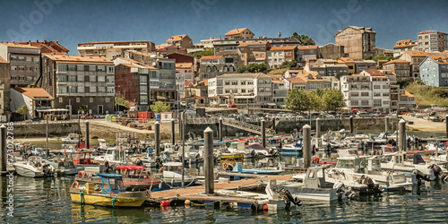 Fishing Port, Fisterra, Costa da Morte, La Coruña, Galicia, Spain, Europe