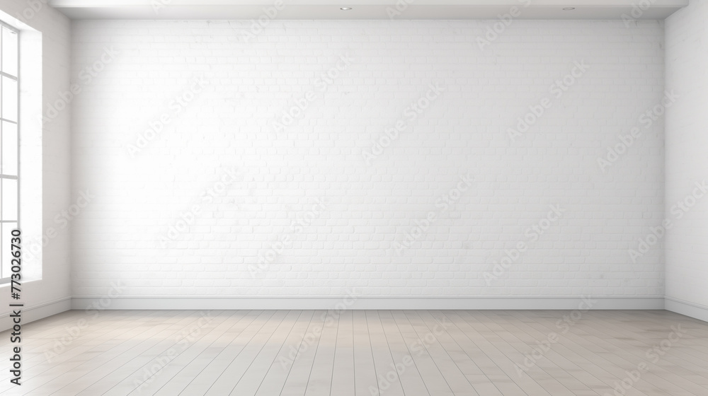 a blank white room for mockup or render a blank white room for mockup or render