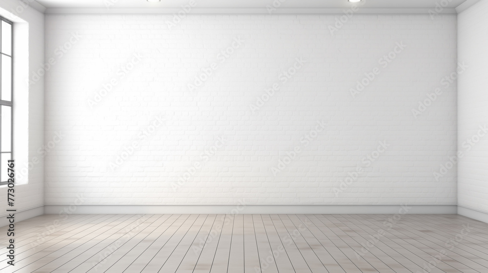 a blank white room for mockup or render a blank white room for mockup or render