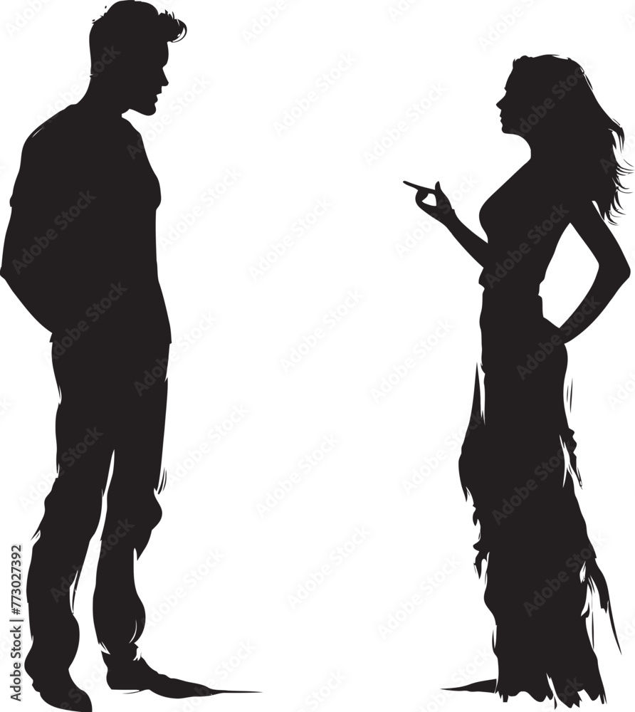 Discord Dissonance Vector Graphic Illustrating Couples Dissonance of Discord Ire Infliction Dynamic Symbol Depicting Couples Infliction of Ire Discord Dissonance Vector Graphic Illustrating Couples Dissonance of Discord Ire Infliction Dynamic Symbol Depicting Couples Infliction of Ire