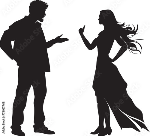 Ire Injection Vector Logo Symbolizing Couples Injection of Ire Tumultuous Twist Emblematic Graphic Depicting Couples Twisted Turmoil