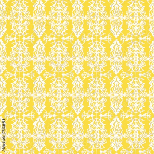 Lace pattern, yellow, fabric pattern, seamless, textile, background, fashion, work, design Party chairman passionate fashionable wallpapers arts design celebration Vintage soft tender charming 