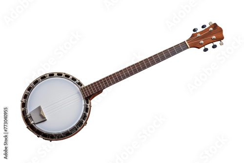 Realistic Banjo isolated on transparent background
