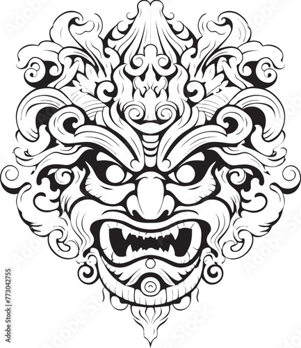 Majestic Borong Visions Vector Artwork Design Celestial Borong Wonders Graphic Logo Graphics