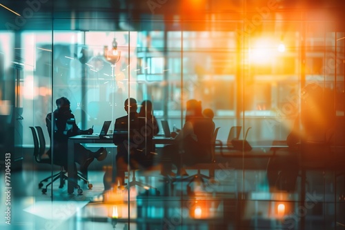 Business people meeting concept,