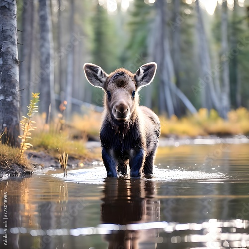 Baby Elk photo