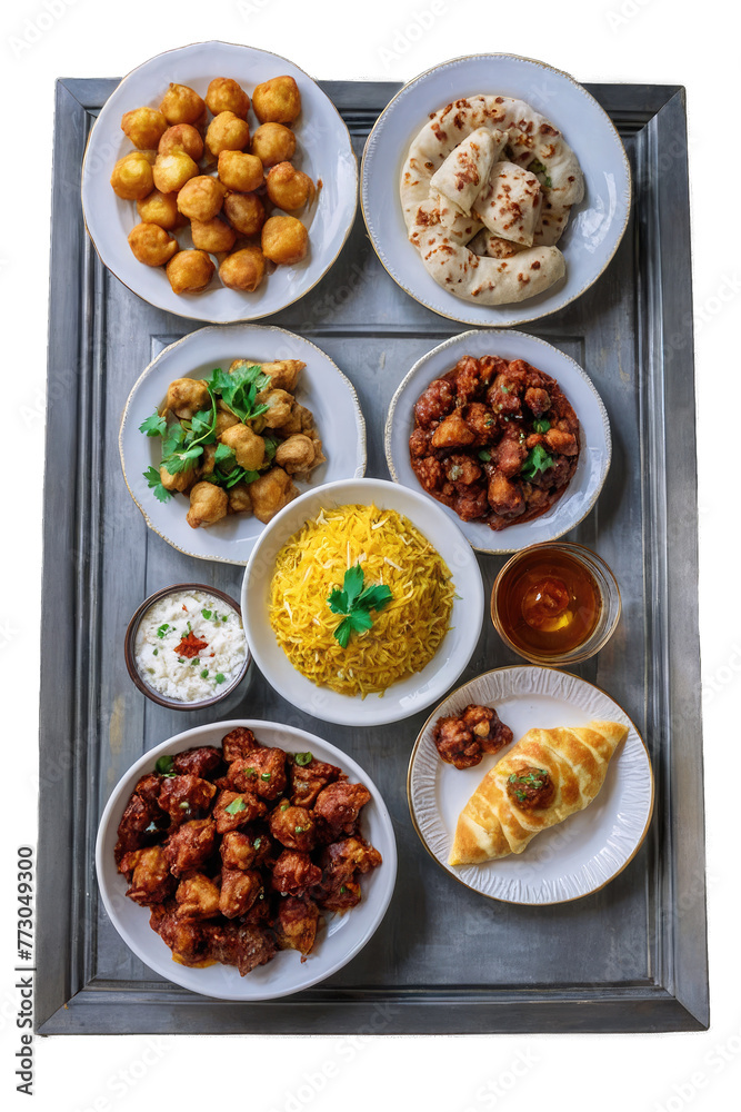 beans with meat and vegetables