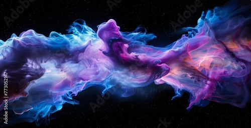 Purple Haze A Colorful Exploration of the Cosmos Generative AI © Satyam