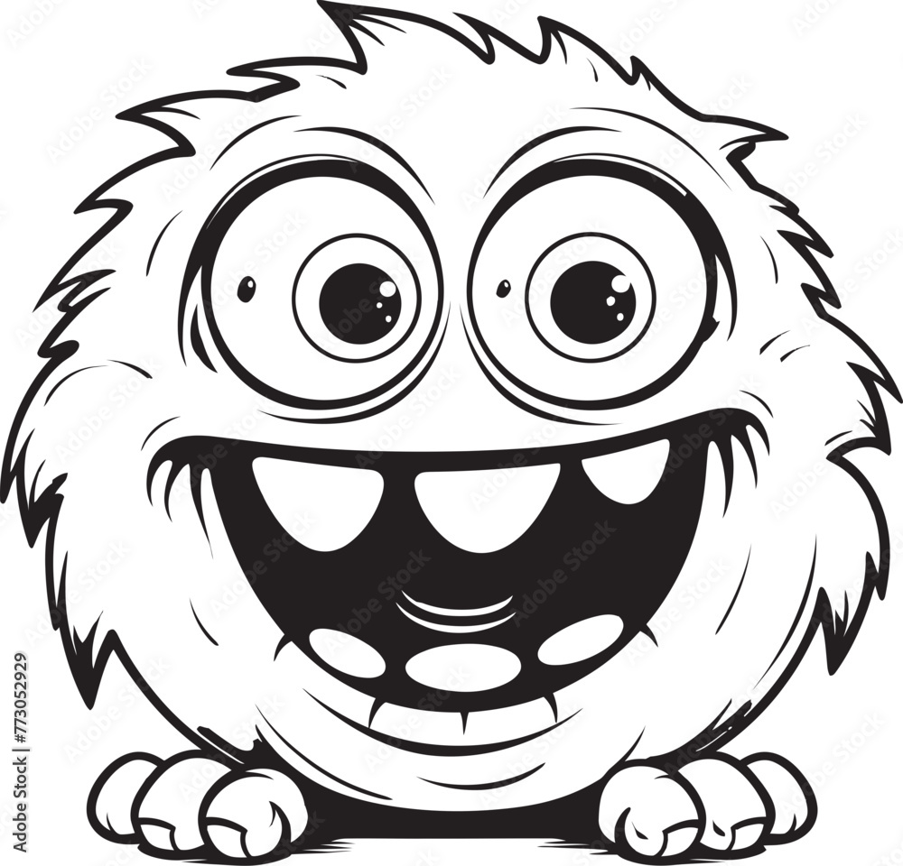 Beastly Beauty Coloring Pages with Creepy and Cute Monster Designs Enigmatic Entourage Vector Graphics of Spooky Monster Characters Beastly Beauty Coloring Pages with Creepy and Cute Monster Designs Enigmatic Entourage Vector Graphics of Spooky Monster Characters