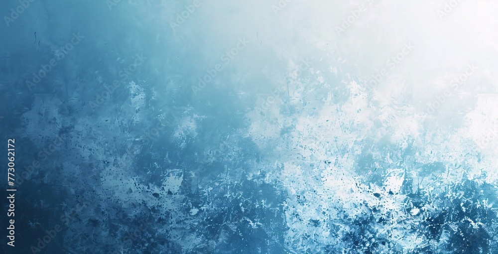 Frozen Ocean A Chilly Blue Scene Generative AI