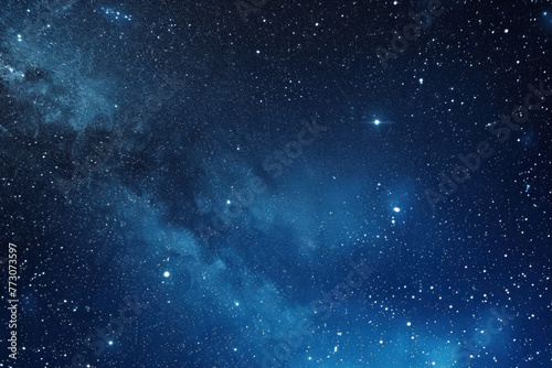 Cosmic Splendor of the Starry Night Sky Revealing the Milky Way’s Beauty