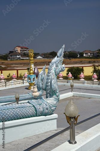 Tempel in Rayong, Thailand