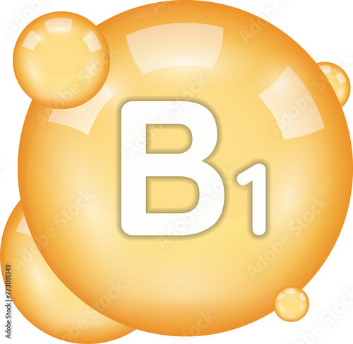 Obraz na płótnie vitamin B1