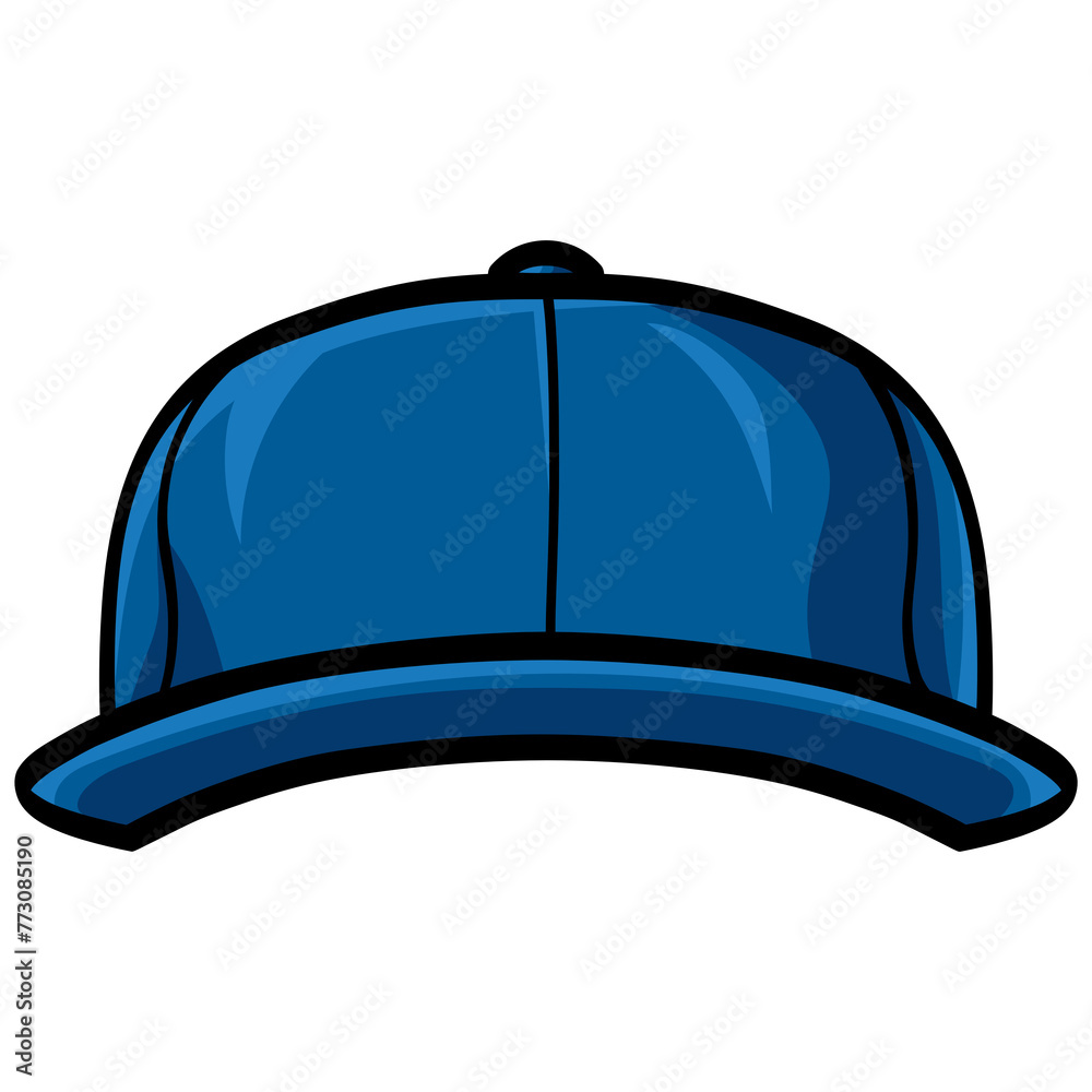 Baseball Cap Snapback Hat Drawing Illustration Baseball Cap Snapback Hat Drawing Illustration
