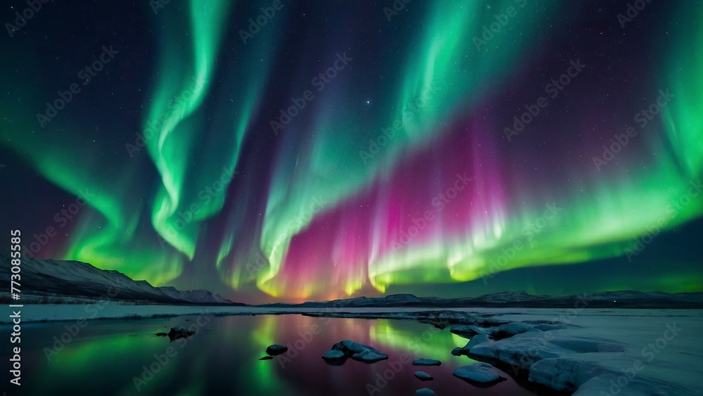 The Northern Lights are a miracle of nature.