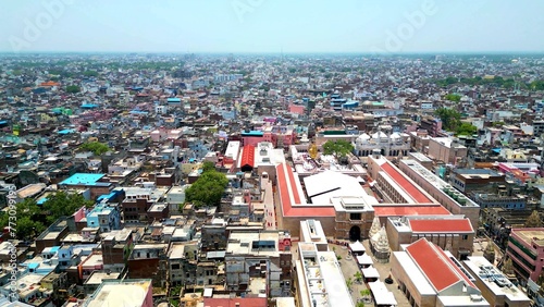 Kashi Vishwanath Temple Aerial View