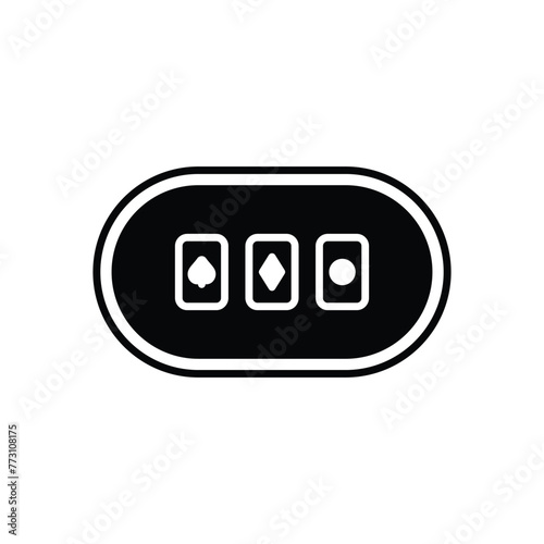 Poker Table vector icon