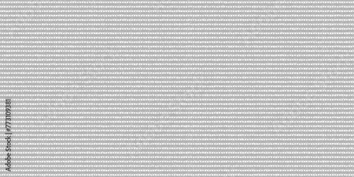 Light grey nilon seamless texture with woven pattern. Nylon material for backpacks and sportswear. Jersey mesh fabric. Vector bg