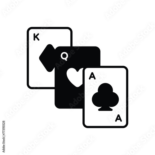Rummy vector icon
