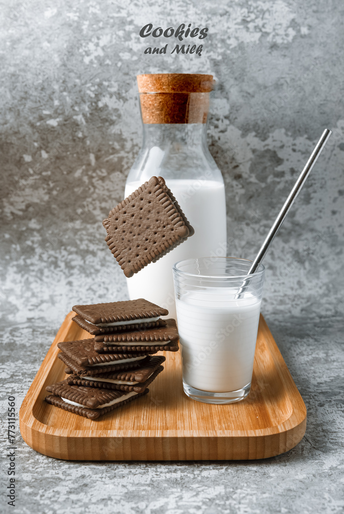 Kekse und Milch