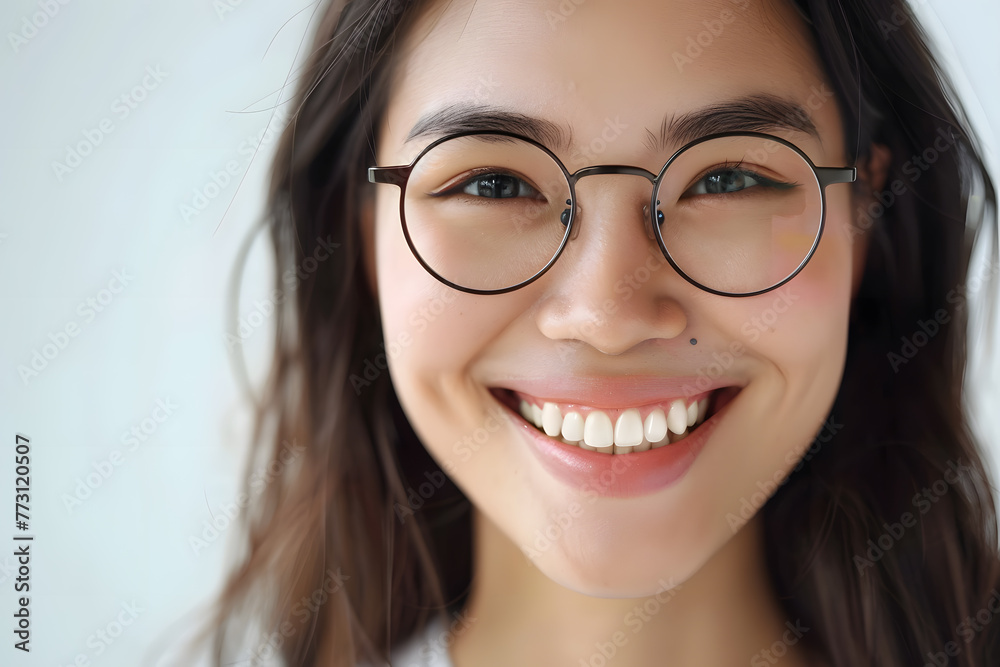 Variation
3d
Closeup portrait of smiling beautiful Asian woman wearing glasses isolated on white background,
Variation
3d
Closeup portrait of smiling beautiful Asian woman wearing glasses isolated on white background,