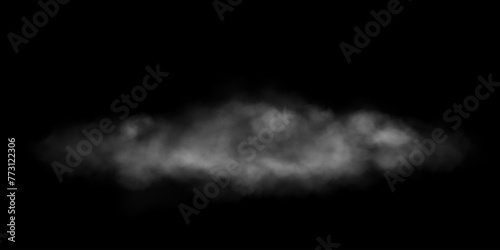 Fog or smoke, white smog clouds on floor, isolated transparent special effect. Vector illustration, morning fog over land or water surface, magic haze. 