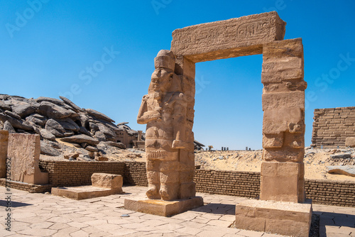 Ancient temple in Kalabsha, Ancient Egypt, Aswan
