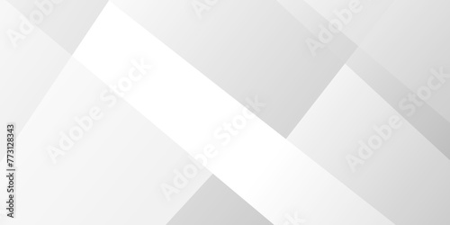 Trendy Abstract white and gray background with straight diagonal lines. geometric shapes. Dark blue and white abstract background. Space design concept. Decorative web layout or poster, banner. 