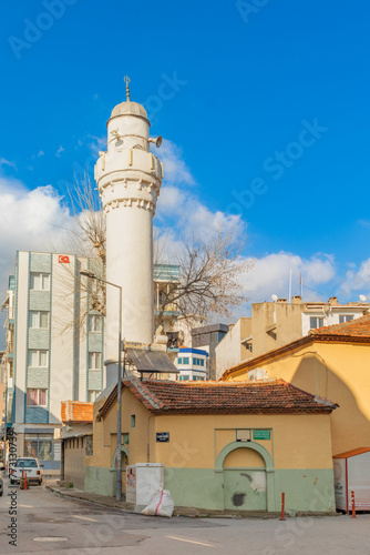 Detail view of izmir menemen Çınarlı mosque photo