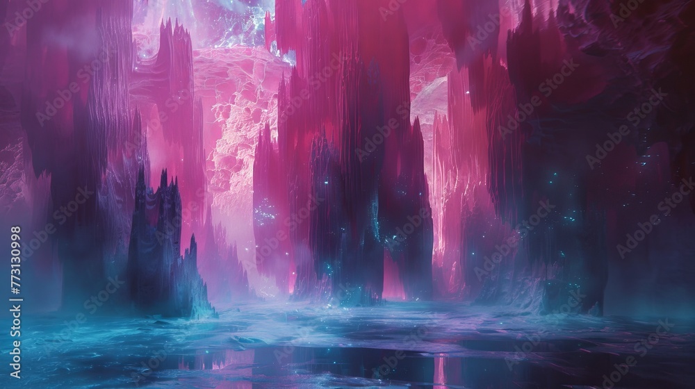 Phantasmagorical background Phantasmagorical background