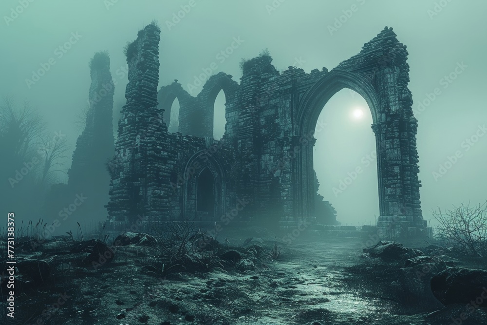The eerie abandoned temple loomed in the moonlight, its crumbling stone walls whispering tales of ancient sorcery. The eerie abandoned temple loomed in the moonlight, its crumbling stone walls whispering tales of ancient sorcery.