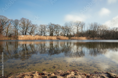 Obraz na płótnie Badesee w salonie