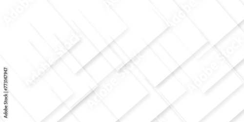 Abstract background seamless with lines and technology square triangle geometric texture background. White geometric minimal and rectangle shape banner design. Modern background used about technology.