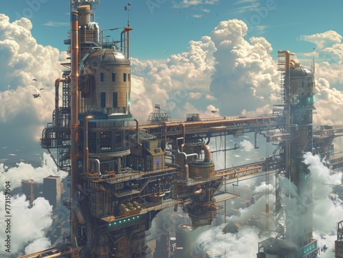 Sky-high capture of industrial symbiosis