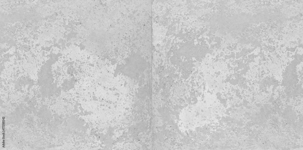 Light gray concrete wall. Rough cement distressed texture. Gray old wall background texture