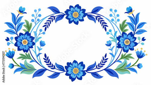 floral--border-frame-whit-and-background-vector 