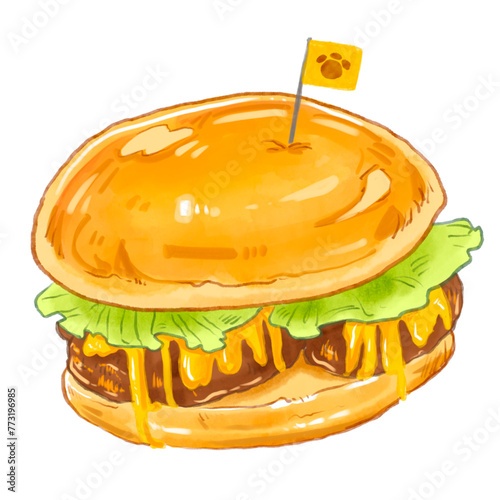 hamburger
