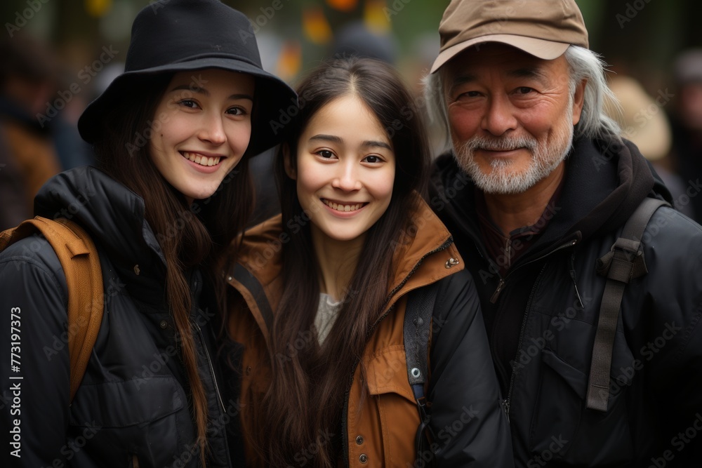 a college graduation ceremony, as a graduate embraces their proud parents with tears of joy in their eyes a college graduation ceremony, as a graduate embraces their proud parents with tears of joy in their eyes