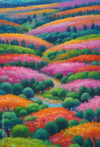 Beautiful Painting of Japan © Shaon