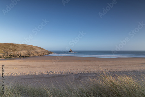 Broad Haven South on the Pembrokeshire Coast in Wales