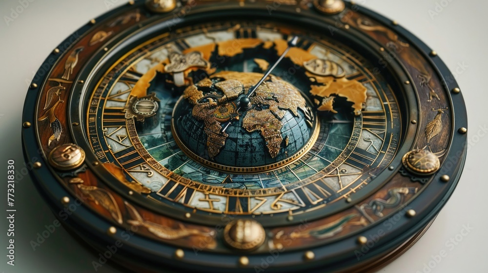 Transform time-telling into a journey through the ages! Design a clock that unveils the mysteries of past civilizations every hour Let your creativity narrate history